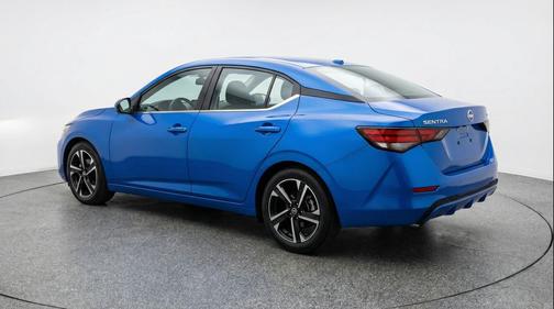 Electric Blue Metallic 2025 Nissan Sentra SV