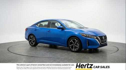 Electric Blue Metallic 2025 Nissan Sentra SV