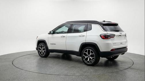 Bright White Clearcoat 2025 Jeep Compass Limited