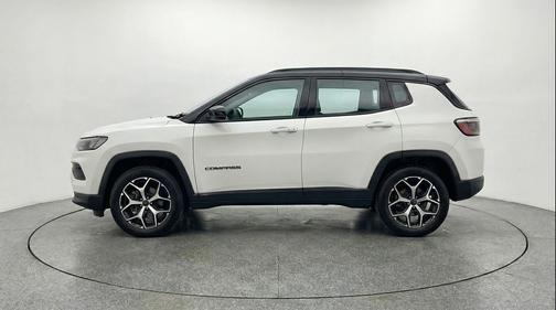 Bright White Clearcoat 2025 Jeep Compass Limited
