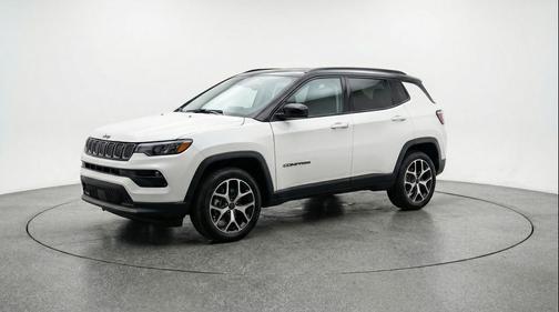 Bright White Clearcoat 2025 Jeep Compass Limited