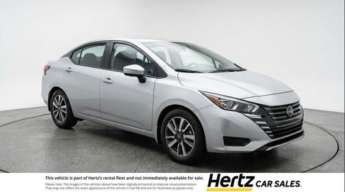 Brilliant Silver Metallic 2025 Nissan Versa 1.6 SV