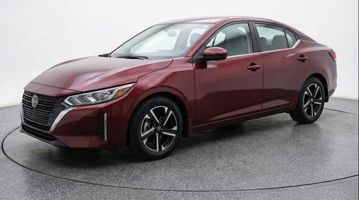 Rosewood Metallic 2025 Nissan Sentra SV