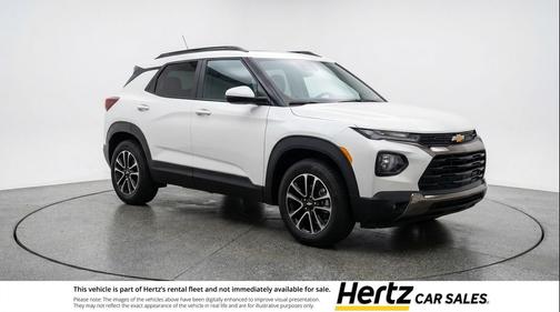 Summit White 2025 Chevrolet Trailblazer LT