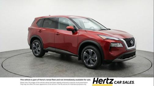 Scarlet Ember Tintcoat 2025 Nissan Rogue SV