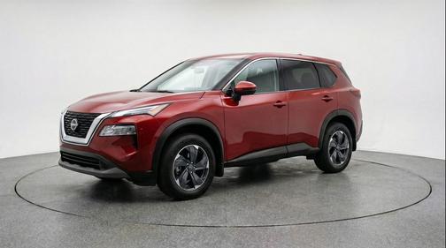 Scarlet Ember Tintcoat 2025 Nissan Rogue SV