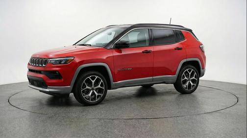 Red Hot Pearlcoat 2025 Jeep Compass Limited