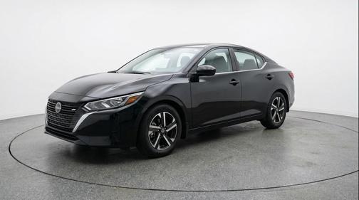 Super Black 2025 Nissan Sentra SV