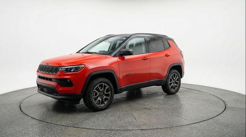 Red Hot Pearlcoat 2025 Jeep Compass Trailhawk