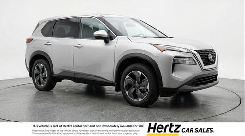 Brilliant Silver Metallic 2025 Nissan Rogue SV