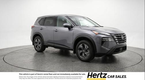 Gun Metallic 2025 Nissan Rogue SV