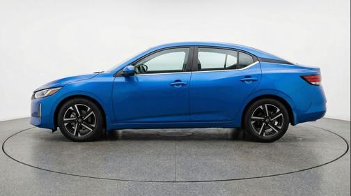 Electric Blue Metallic 2025 Nissan Sentra SV