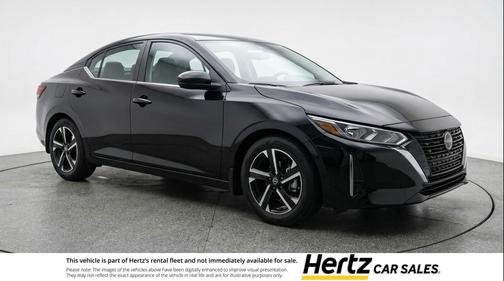 Super Black 2025 Nissan Sentra SV