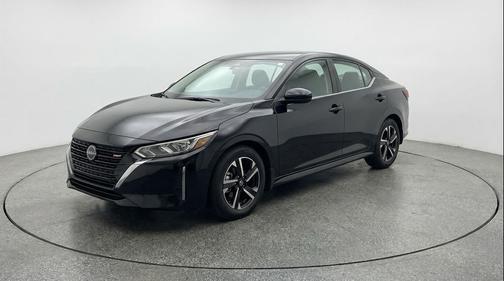 Super Black 2025 Nissan Sentra SV
