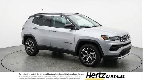 Silver Zynith Metallic Clearcoat 2025 Jeep Compass Limited