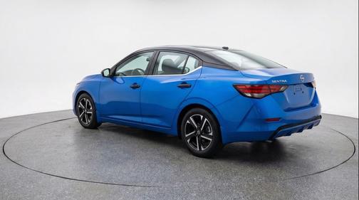 Electric Blue Metallic 2025 Nissan Sentra SV