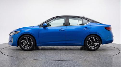 Electric Blue Metallic 2025 Nissan Sentra SV