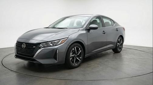 Gun Metallic 2025 Nissan Sentra SV