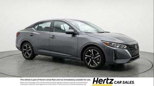 Gun Metallic 2025 Nissan Sentra SV