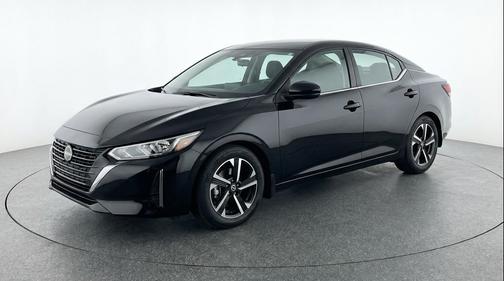 Super Black 2025 Nissan Sentra SV