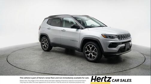 Silver Zynith Metallic Clearcoat 2025 Jeep Compass Limited