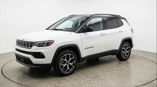 Bright White Clearcoat 2025 Jeep Compass Limited