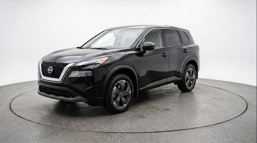 Super Black 2025 Nissan Rogue SV