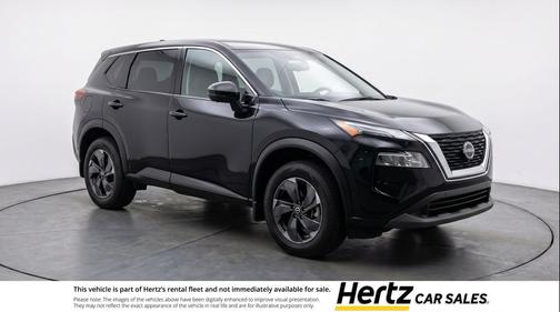 Super Black 2025 Nissan Rogue SV