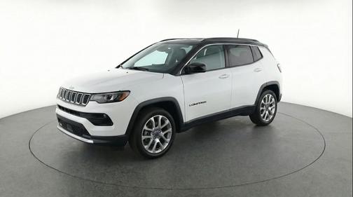 Bright White Clearcoat 2025 Jeep Compass Limited