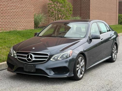 Gray 2014 Mercedes-Benz E-Class E 350 4MATIC