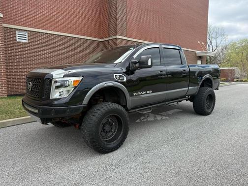 Magnetic Black 2017 Nissan Titan XD PRO-4X