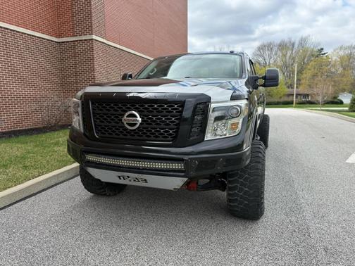 Magnetic Black 2017 Nissan Titan XD PRO-4X