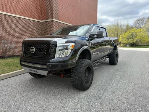 Magnetic Black 2017 Nissan Titan XD PRO-4X