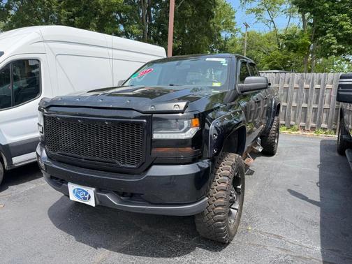 Black 2017 Chevrolet Silverado 1500 Custom