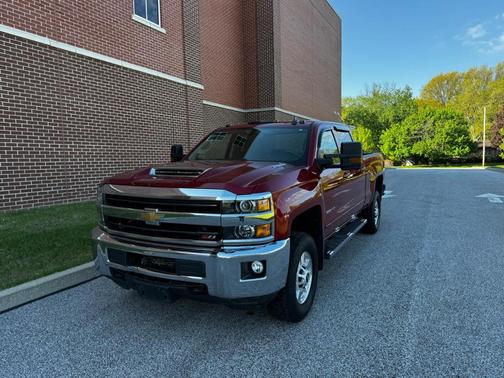 Red 2018 Chevrolet Silverado 2500 LT