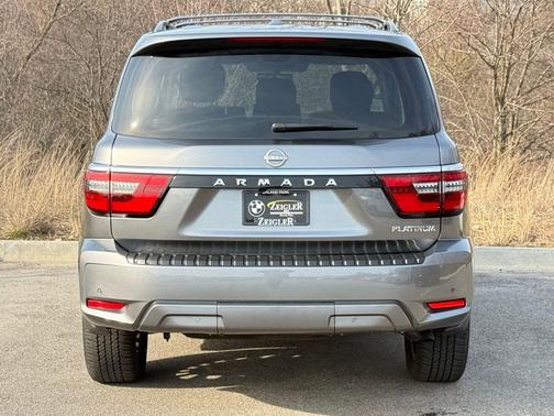 Gun Metallic 2024 Nissan Armada Platinum
