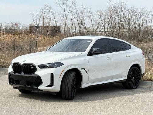 Alpine White 2025 BMW X6 M60i