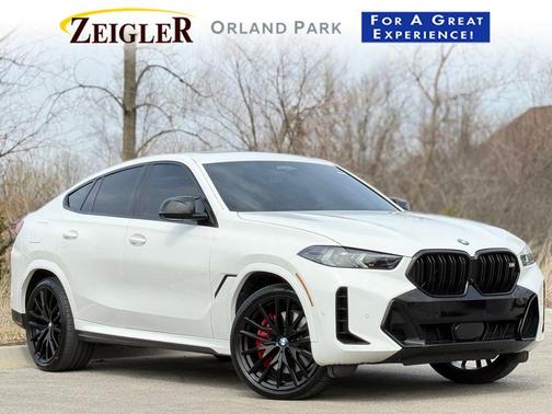 Alpine White 2025 BMW X6 M60i