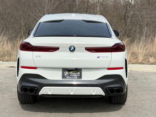 Alpine White 2025 BMW X6 M60i