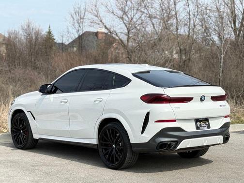 Alpine White 2025 BMW X6 M60i