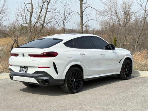 Alpine White 2025 BMW X6 M60i