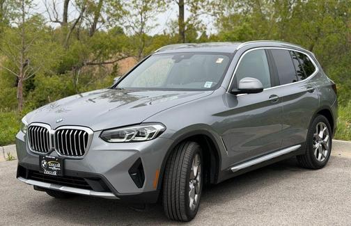 Skyscraper Gray Metallic 2024 BMW X3 xDrive30i
