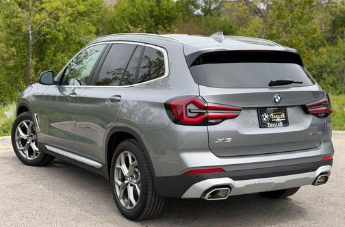 Skyscraper Gray Metallic 2024 BMW X3 xDrive30i