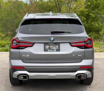 Skyscraper Gray Metallic 2024 BMW X3 xDrive30i