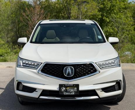 White Diamond Pearl 2018 Acura MDX 3.5L w/Technology Package