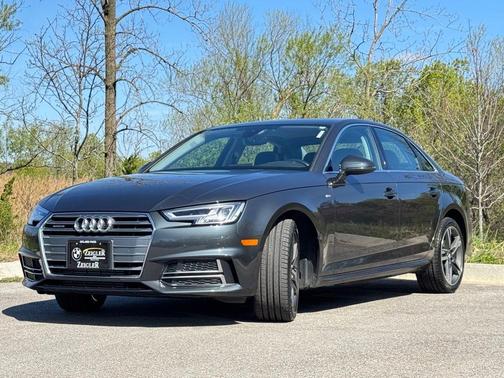 Manhattan Gray Metallic 2018 Audi A4 2.0T Premium
