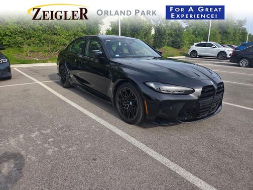 Black Sapphire Metallic 2023 BMW M3 Competition xDrive