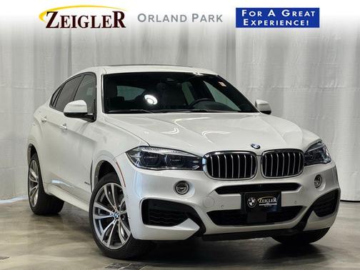 Mineral White Metallic 2018 BMW X6 xDrive50i