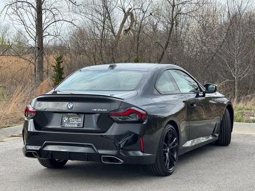 Black Sapphire Metallic 2024 BMW M240 i xDrive