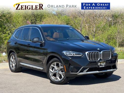 Black Sapphire Metallic 2024 BMW X3 xDrive30i